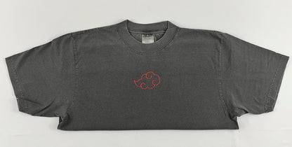 Evil Cloud Outline Oversized Tee