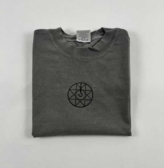 Blood Symbol Oversized Tee