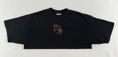 Pink Fighter Outline Classic Tee