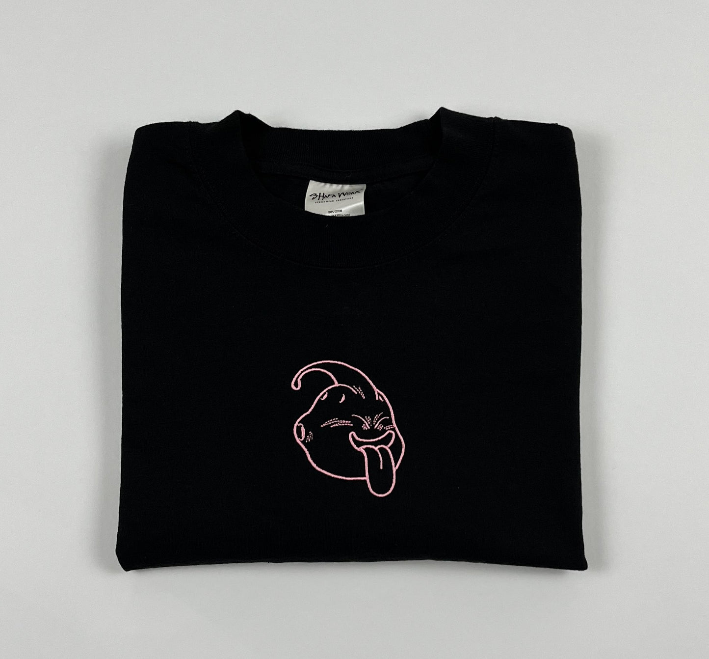 Pink Fighter Outline Oversized Tee