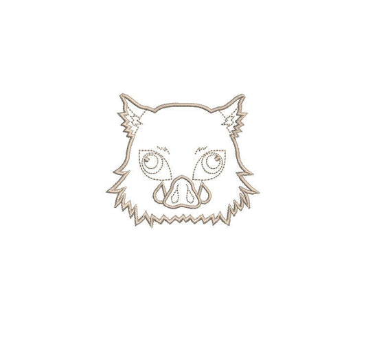 Boar Mask Outline Classic Tee