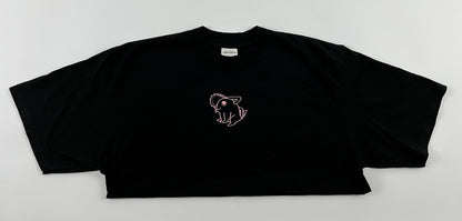 Devil Dog Outline Oversized Tee