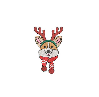 Corgi Reindeer