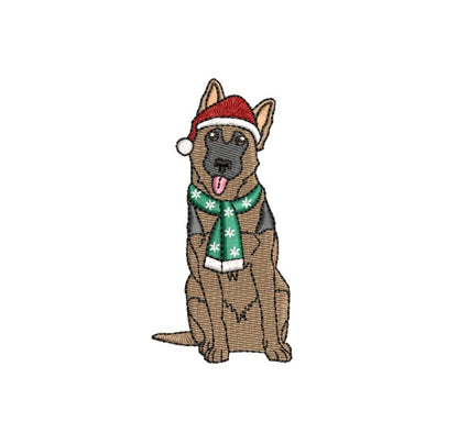 Santa Dog