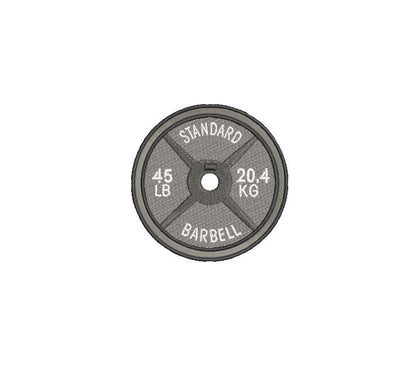 Standard Grey 45LB Plate