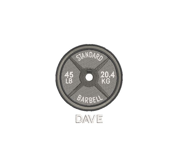 Standard Grey 45LB Plate